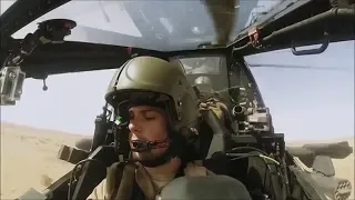 Inside a Dutch AH-64D Apache in Mali (2015)