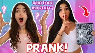 STEALING FROM MY SISTER UNTIL SHE NOTICES! **gone wrong