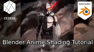 Blender Anime Shading Tutorial | Blender 3.3 | CGDASH