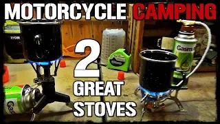 MOTORCYCLE CAMP STOVES