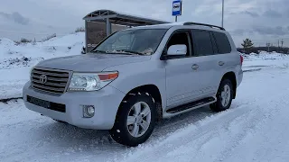 2013 Toyota Land Cruiser 200. Обзор (интерьер, экстерьер, двигатель).