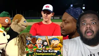 SML Movie: The Tee Ball Championship! (REACTION) #sml #jeffy #teeball 😂⚾️