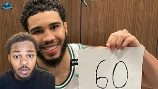 JAYSON TATUM 60 POINTS - Full Highlights REACTION