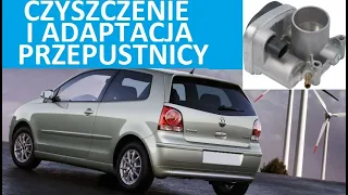 CZYSZCZENIE I ADAPTACJA PRZEPUSTNICY VW POLO 9N. CLEANING AND ADAPTATION OF THE VW POLO 9N THROTTLE.