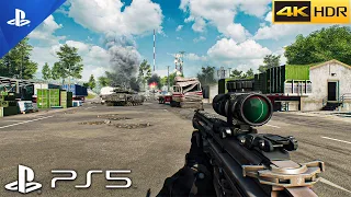 (PS5)Battlefield 2042 | NOSHAHR CANALS Conquest Gameplay | Next-Gen Graphics Gameplay [4K 60FPS HDR]