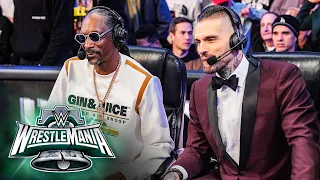 Snoop Dogg’s most HILARIOUS WrestleMania reactions