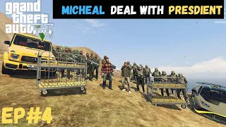 Gta 5 : Micheal deal with President | MJN | Gta V Gameplay