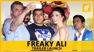 Freaky Ali Starring Nawazuddin Siddiqui - Salman, Arbaaz & Sohail Khan at Freaky Ali Trailer Launch