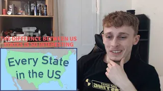 British Guy Reacting to Every State in The US