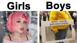 BOYS VS GIRLS MEMES