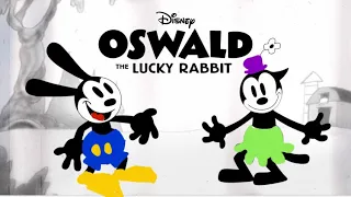 Oswald the lucky rabbit in"ozzie goes hunting"(1931)color cartoon🐰🎬🎥🎭