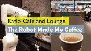 Ratio Cafe and Lounge - Singapore's Robotic Arm Made Coffees and Cocktails - Futuristic Cafe