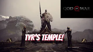 DAY 9 | GOD OF WAR! | Whats Beneath Tyr's Temple!? | PS5