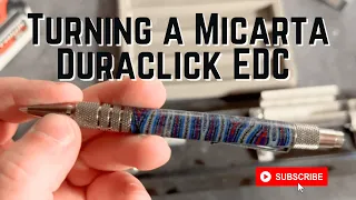 Turning a Micarta EDC Pen | Favorite EDC