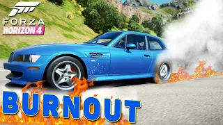 Бернаут в Forza Horizon на любом приводе BURNOUT FH Guide