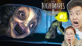 Trốn Thoát Khỏi Ngôi Trường Của CÔ GIÁO CỔ DÀI Trong  Little Nightmares 2 Cùng bqThanh & Ốc - Part 2