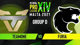 CS:GO - FURIA vs. TeamOne [Inferno] Map 2 - ESL Pro League Season 14 - Group D