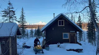Cabin Life in Alaska ~ Winter has Arrived ~ Day One Nordland 49
