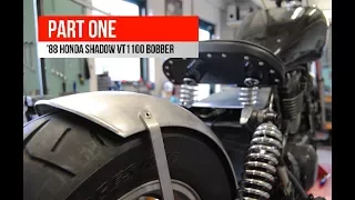 Honda Shadow VT1100 Bobber build (Part one)