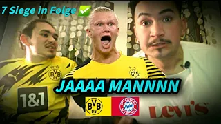 BORUSSIA DORTMUND - BAYERN MÜNCHEN 2:3 LIVE REACTION ( HAALAND 💶 )