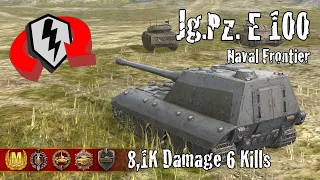 Jagdpanzer E 100  |  8,1K Damage 6 Kills  |  WoT Blitz Replays