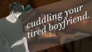 Cuddling with your tired boyfriend (No Talking) (1 Hour) (Breathing) (Sleep Aid)