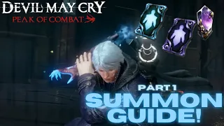 HOW TO FARM SUMMONING TICKETS AND GEMS! + GACHA DISCUSSION,  PRE DOWNLOAD NOW! - DMC POC GUIDE DAY 1