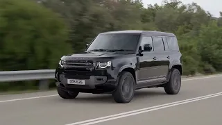 Land Rover Defender 110 V8 | Exterior and Interior | Off Roading | Black Beast