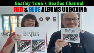 The Beatles - Red & Blue ALBUMS 2023/Now & Then singles Unboxing FT Mrs Beatley Tone