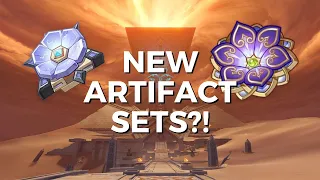 NEW ARTIFACT SETS IN GENSHIN IMPACT 3.3! ARE THEY GOOD FOR SCARAMOUCHE AND NAHIDA?