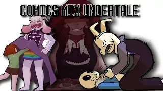 【Undertale RUS DUB Mr Fresh】! Комикс MIX UNDERTALE ! ВХОД В АН%Л?!