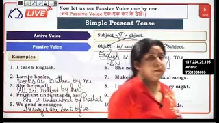 passive voice  by neetu maam #narration #vocab #ssccgl #cbi  class 28 29  by Neetu Maam KD Campus