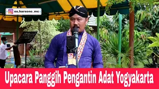 PANGGIH PENGANTIN ADAT JOGJA, Jihan & Anyzar 10 Oktober 2021 || MC: HARSONO || WA: 081906304225