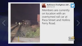 City Fire Investigating CSX Train Derailment; No Injuries Reported