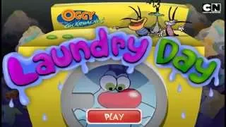 Oggy And The Cockroaches Laundry Day - Game Episode