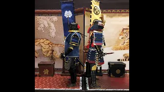 Battle of Articulations /Poses: Date Masamune 伊達政宗 vs Oda Nobunaga 織田信長