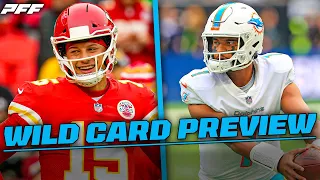 Chiefs vs. Dolphins NFL Wild Card Weekend Game Preview | PFF