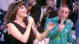 Mireille Mathieu et Charles Aznavour - Celui Que J'Aime (Top À Charles Aznavour, 19.05.1973 )