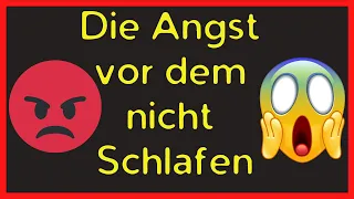 😨Angst vor dem nicht Schlafen können💤 Schlafstörung überwinden| Hilfe bei Einschlafproblemen