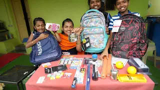 School Re Open Shopping | Bag, Pen, Pencil, வித விதமா எல்லாமே வாங்கியாச்சு..| Mrs.Abi