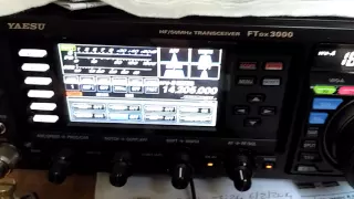 Yaesu FTdx-3000 Vs Icom 7300 CW 17 meters 250 hz narrow - IW2NOY