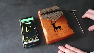 Accorder une kalimba - Un Air de Kalimba