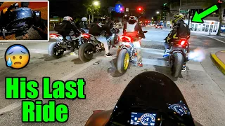 Yamaha R1 Oil Filter EXPLODES During Highway Pull 😳 | S1000RR, CBR1000RRR SP, Panigale V4 SP2, ZX10r