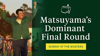 Matsuyama A Masters Champion | The Masters