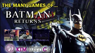 A Look at the Many Licensed Games of Batman Returns | Kim Justice