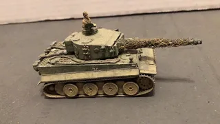 🐅🐯🔥💥 WW2 1/72 scale tank Panzer VI Tiger I Tank model Desert War💥for Wargaming Diorama display💥🔥🐅