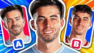 GUESS THE TOW PLAYER'S FACES COMBINED// FOOTBALL QUIZ 2024