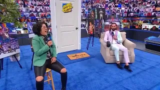 Seth Rollins & Bayley are laughing