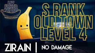 My Friend Pedro - Old Town Level 4 - S RANK Full Combo NO DAMAGE - BANANAS Difficulty - PS4