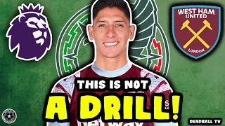 EDSON ALVAREZ TO WEST HAM CONFIRMED 🚨